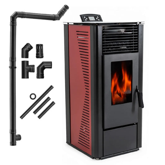 Estufa de pellets KARMEN RED 10 kW